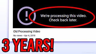 What Is The OLDEST Processing YouTube Video [upl. by Copp474]