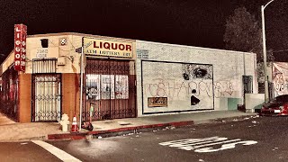 Dead End Harpys Gang Graffiti in West Adams Los Angeles [upl. by Farrington]