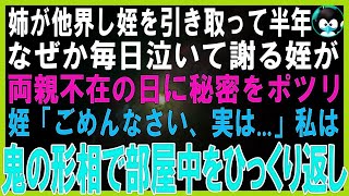 【スカッとする話】姉が亡くなり姪を引き取って半年、なぜか毎日泣いて謝る姪が両親が不在の日に秘密をポツリ 姪「あのね、実は 」ある物を見せられた私は鬼の形相で部屋中をひっくり返し [upl. by Gena614]