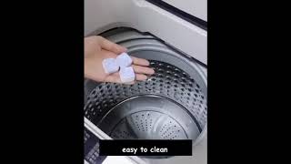 RUMDEC Washing Machine Cleaner Tablets Solid Washer Deep Cleaning Tablet Deep [upl. by Weinman]