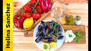 Mussels in White Wine  Helina Sanchez [upl. by Eon225]