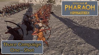 Thrace  Minor Faction OneShot  Total War Pharaoh Dynasties [upl. by Novoj]