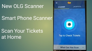 New OLG Lottery App  Smart Phone Lottery Ticket Scanner  Scan your Tickets at Home [upl. by Hagood]