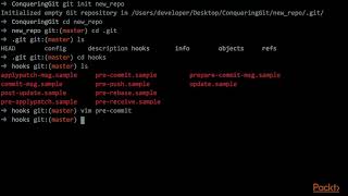 Conquering Git Advanced Training Guide Introduction to Git Hook packtpubcom [upl. by Aserahs]