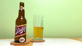 Schlitz Beer Review [upl. by Htor215]