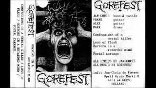 GOREFEST  Horrors in a Retarded Mind Full Demo 90 [upl. by Hattie]