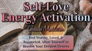 Ultimate Self Love Energy Activation amp Guided Meditation 💕Feel Worthy and Receive w Jamie Wozny [upl. by Isoais562]