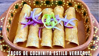 TACOS DE COCHINITA PIBIL ESTILO VERACRUZ  SALSA TATEMADA DE HABANERO  EN CASA CON IXCHEL [upl. by Ahsym]