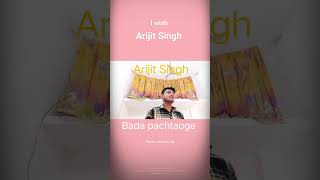 Bada pachtaoge song arijit singh cover Arijit Singhkamaljeet singh ytshorts viral [upl. by Clair]