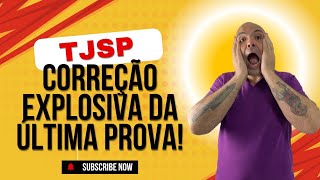 TJSP ESCREVENTE 2024  CORREÇÃO EXPLOSIVA DA PROVA DE PORTUGUÊS COM O PROF BOLA DE FOGO  PARTE 1 [upl. by Ofella]