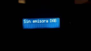 Bandscan DAB con Silvescrest SKR D1 B2 sin señales DAB [upl. by Ramin]