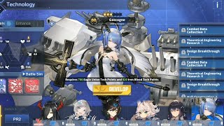 Azur Lane PR2 Ships Battle Simulation 004  GASCOGNE [upl. by Trueman]