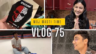 Jo bhi ho moj masti nhi rukni chahiye🤪 VLOG 75 bharatchandak11 kanikadevrani6327 [upl. by Akienom948]