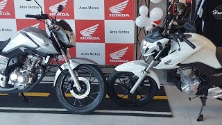 HONDA CG CARGO 160 VS CG FAN 160 2023  COMPARATIVO EM DETALHES [upl. by Tonneson]