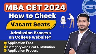 How to check Vacant Seats Admission Process on College website Application Fees  Seat Distribution [upl. by Godfree242]