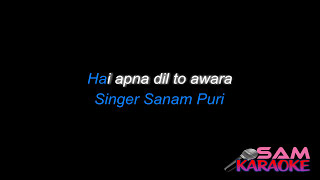 Hai Apna Dil Unplugged Karaoke Sanam Puri [upl. by Atinwahs]