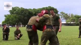 US Marines amp Australian Army  Body Sparring Practice [upl. by Ardnuek608]