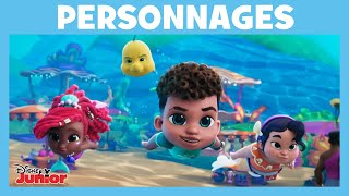 Disney Junior Ariel  Présentation des personnages [upl. by Zilla]