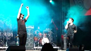 Sybreed  Challenger live at Metal Crowd Festival 2013 Rechitsa  250813 [upl. by Nivad]