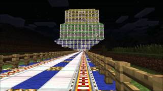 MRT Blue Line Timelapse Minecraft 125 [upl. by Annairam]