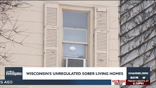 The unregulated landscape of sober living homes in Wisconsin [upl. by Akinhoj]