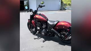 2024 Indian Chiefs Bobber Dark Horse Thunderstroke aircooled 116 cu engine [upl. by Amleht328]