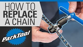 How to Replace a Chain on a Bike  Sizing amp Installation [upl. by Clementas]