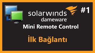 Dameware Mini Remote Control  Uzak Bağlantı Yazılımı  İlk Bağlantı  Ders 1 [upl. by Wardlaw]