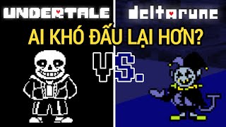 Sans và Jevil  AI KHÓ CHƠI HƠN Undertale amp Deltarune [upl. by Yme771]