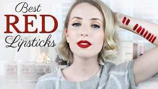 Best Red Lipsticks for Pale Skin  Drugstore amp High End [upl. by Quintilla151]