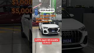 Payments 2024 Audi Q3 AutoPlanet UsedAudiQ3 [upl. by Nnylharas]