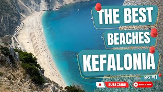 BEST BEACHES for Camping in Kefalonia Κεφαλονιά  Camping in Greece with campervan [upl. by Eniamert]