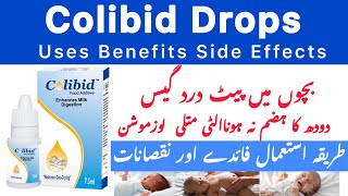 Colibid Drop Uses  How to Use Colibid Drops  Colic Drops [upl. by Suolekcin625]