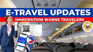 ETRAVEL UPDATES YOU MUST DO THIS FIRST BEFORE YOU CAN REGISTER  PHILIPPINE TRAVEL UPDATE 2024 [upl. by Narhet487]