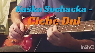 Kaśka Sochacka  Ciche Dni  Cover na Gitarze Elektrycznej [upl. by Eeloj]