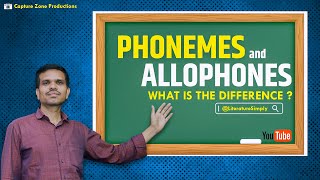 Phonemes and Allophones in English  LiteratureSimply [upl. by Akcinahs]