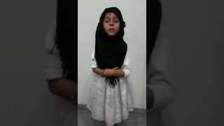 5years old Huda hashmi recite surah al bakara in her innocent voice ❤❤love Quranreciter [upl. by Gorden]