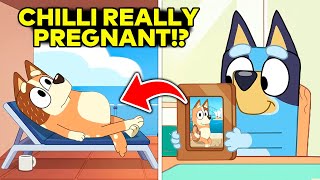 ALL the EVIDENCE That Chilli is Already Pregnant in Bluey [upl. by Vola946]