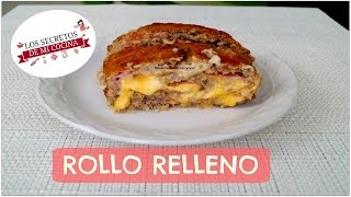 ROLLO DE CARNE MOLIDA 🍰LOS SECRETOS DE MI COCINA🍰 [upl. by Lohrman]