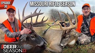 Three Bucks Down In Missouri Rifle Camp The Hunt For Hank  Deer Season 23 [upl. by Ruthi]