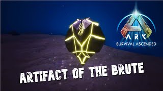 Artifact Of The Brute  Ark Survival Ascended  The Center [upl. by Lita]