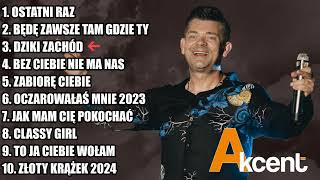 Akcent  Zenek Martyniuk  NOWOŚCI 2024 ☀️ Składanka Disco Polo ☀️ [upl. by Eugene]