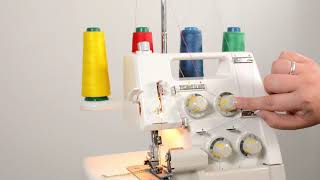 Overlock Toyota SL3335 curso de uso y manejo completo [upl. by Yarehs]