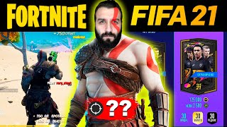 EVONEON ИГРАЕТ В ФОРТНАЙТ FIFA vs FORTNITE [upl. by Laurel]