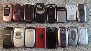 My flip phones collection  2 new phones [upl. by Donelle]