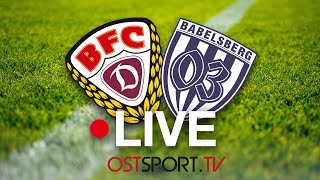 LIVE BFC Dynamo vs SV Babelsberg 03  Regionalliga Nordost  SP19 [upl. by Dulcinea195]