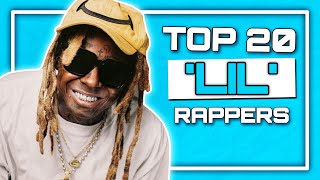 Top 20 ‘LIL’ RAPPERS  2024 Edition [upl. by Danuloff]