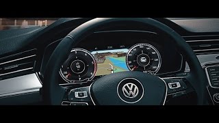 Работа мультимедийной системы volkswagen passat B8 [upl. by Osithe]