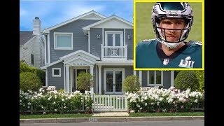 Nick Foles House Newport Beach California [upl. by Yrelbmik947]