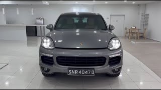 Porsche Cayenne Diesel E2II 2015 Grey Rear Entertaiment SNR4047D [upl. by Riem]